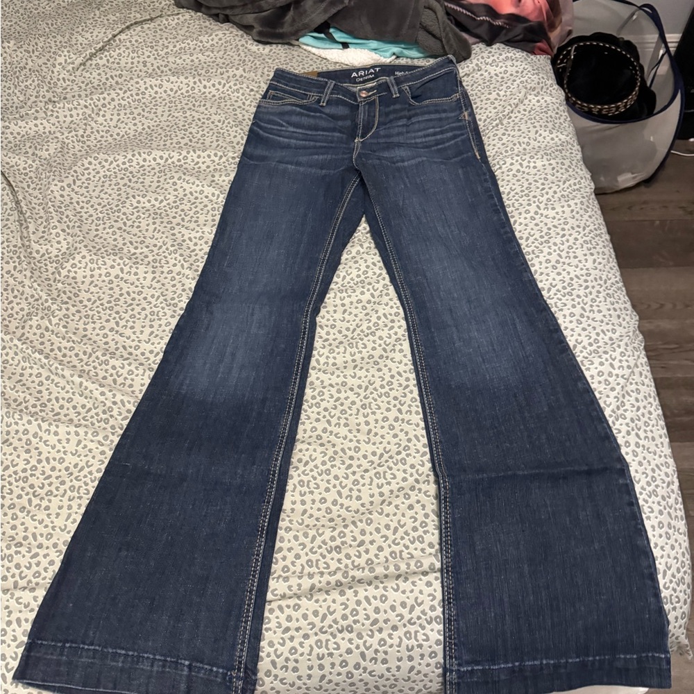 Ariat Blue Flare & Wide Leg Jeans
